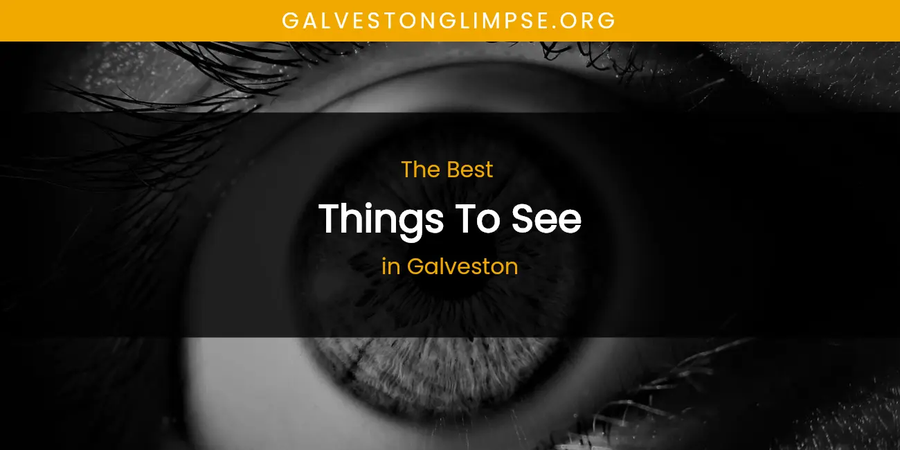 The Absolute Best Things to See in Galveston featured